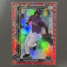 2025 Topps Holiday Adael Amador Rookie  Colorado Rockies /10 🔥🔥