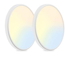 2Pack LED Flush Mount Ceiling Light, 3000K-3500K-4500K-5000K-6000K Adjustable...
