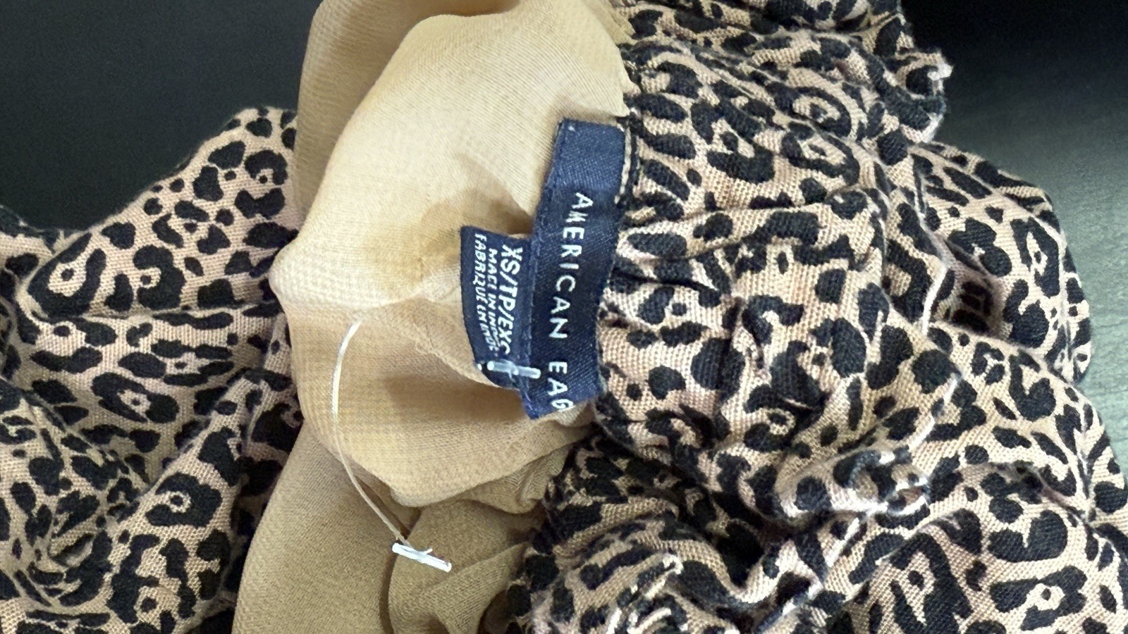 American eagle leopard button skirt - image 6