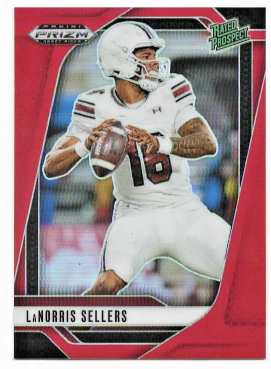 2025 Panini Prizm Draft Picks #165 LaNorris Sellers Prizms Red #/399 #165