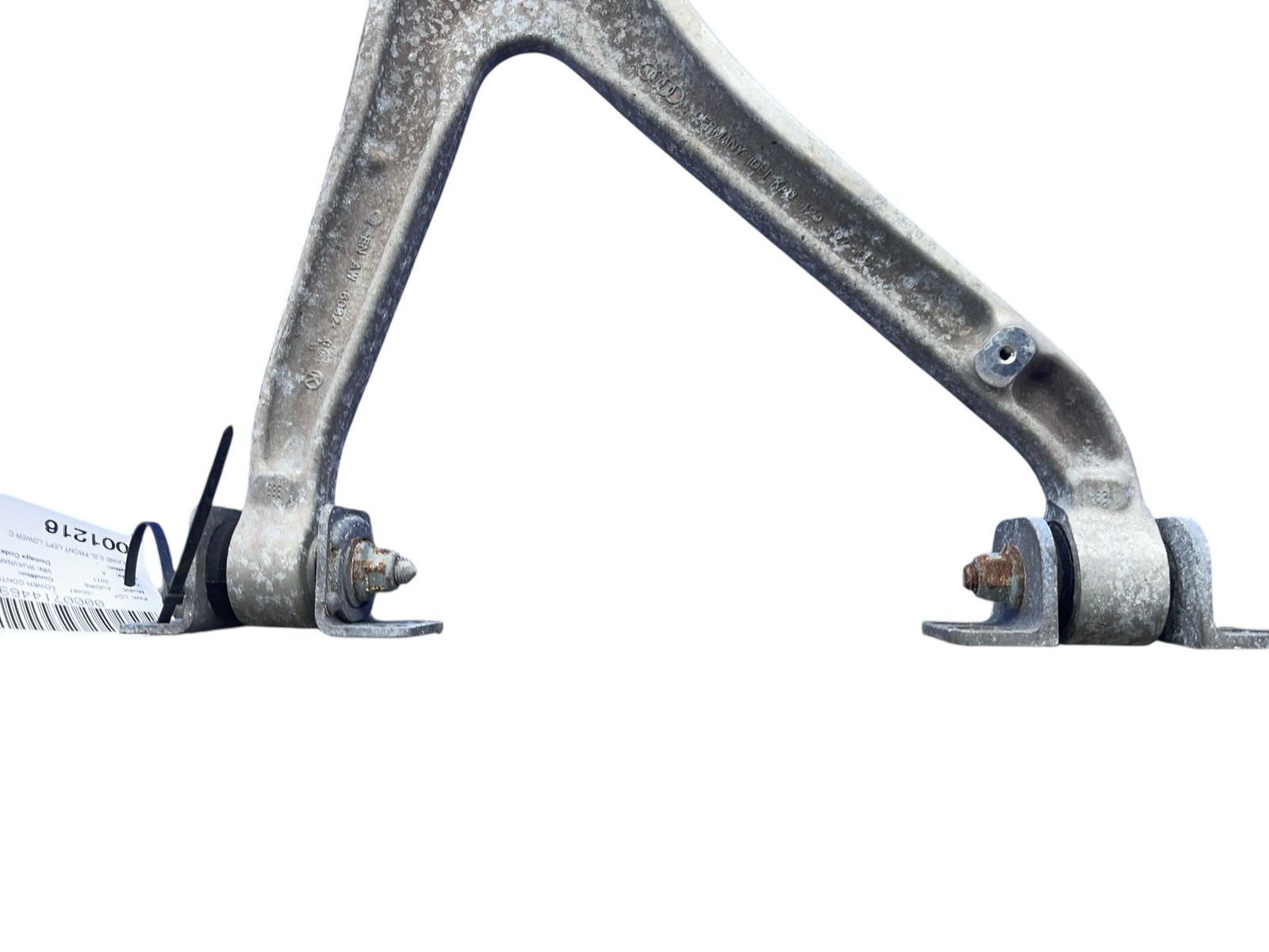 2008-2015 AUDI R8 AWD 5.2L FRONT LEFT LOWER CONTROL ARM 420407151K OEM