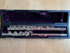 Yamaha YFL-874H Handmade Professional Solid Silver Flute, Serial 7114
