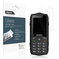 2X Schutzfolie FüR Hammer Rock Lte - Anti-Shock 9H Folie Dipos Glass
