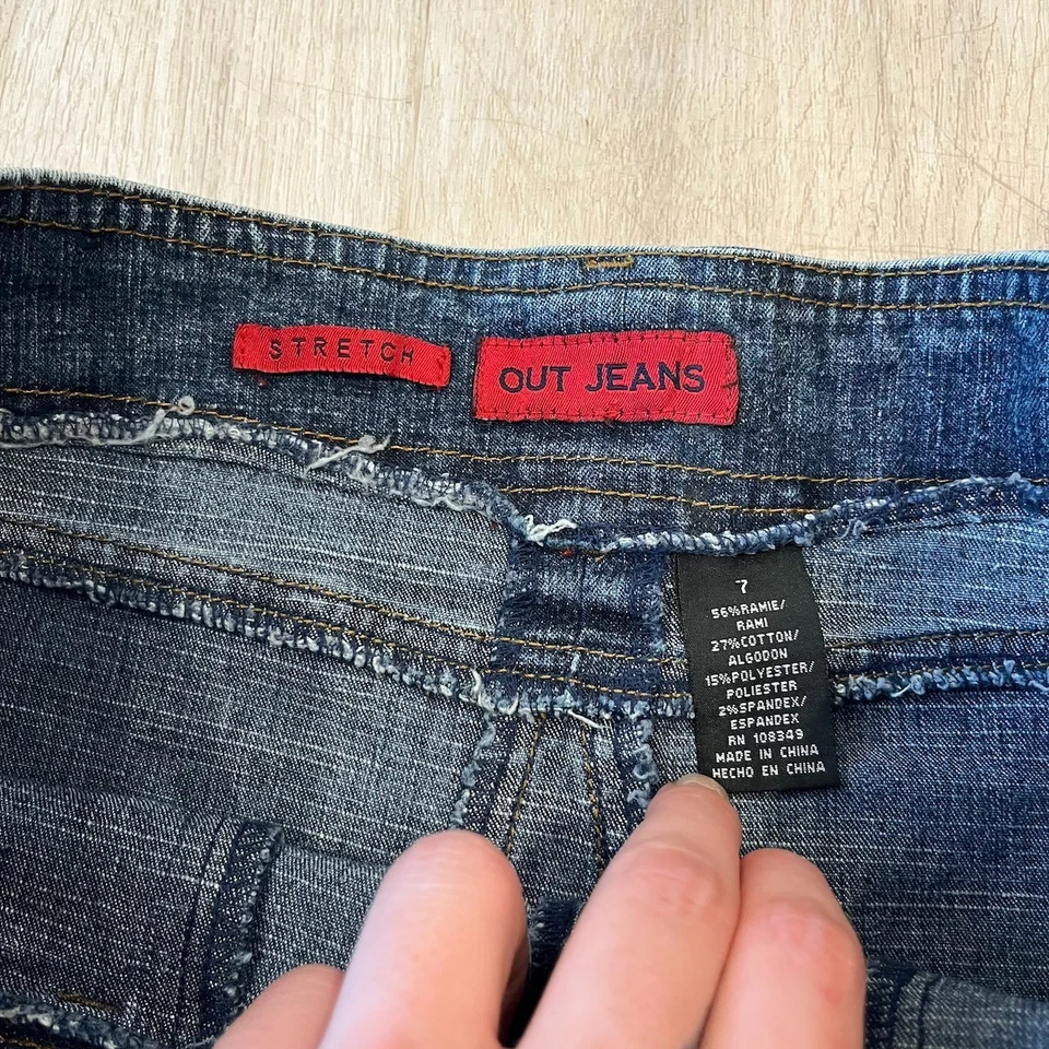Mini falda vaquera vintage Y2K Out Jeans para mujer talla 7/28" Foto 4 de 4