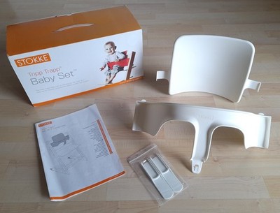 Stokke Tripp Trapp Baby Set V3 mit Extended Glidern + Original Montageanleitung
