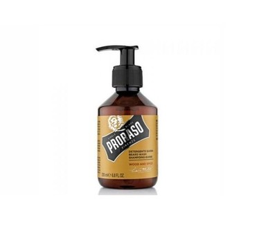 Proraso Beard Wash Wood and Spice 200 ml Bartshampoo Bartpflege Reinigung