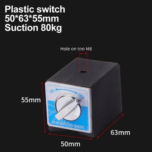 8T Switch Type Magnetic Base Magnetic Meter Base Wire Cutting Magnetic Frame - Picture 3 of 8