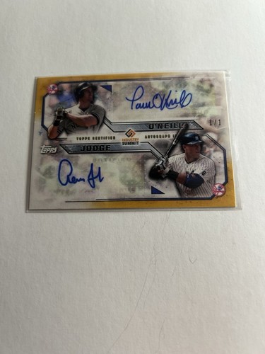 Aaron Judge 2017 Topps Industry Summit Auto Rookie RC RP #LVSDA-OJ