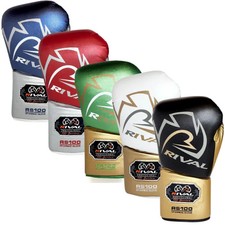 Rival RS100 Professional Sparring Gloves Muay Thai Boxing Sparring Gloves