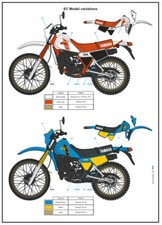 BlueStuff 1/12 Yamaha DT125LC