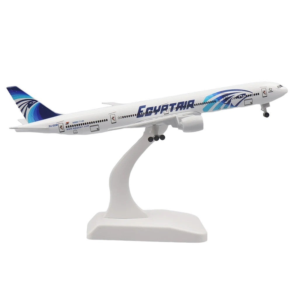 EGYPTAIR Boeing 777 Diecast Metal Aircraft Model Plane Gift - 1/350 Scale