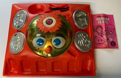 Vintage 1966 Mattel Incredible Edibles Sooper Gooper w/ Box & 8