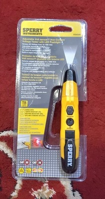 Sperry Instruments VD6509 Adjustable Non-Contact Detector with Flashlight