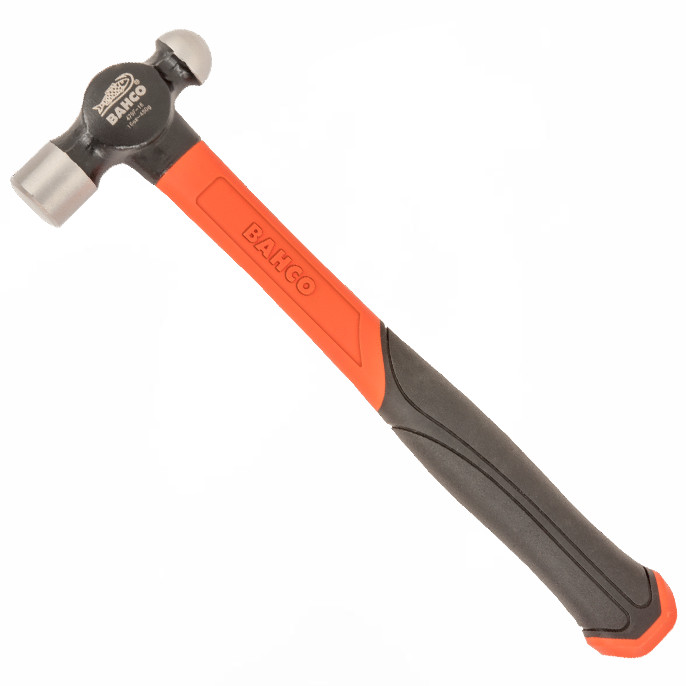 Bahco 479F-24 Ball Pein Hammer with Fibreglass Handle - 24oz