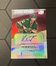 2021-22 Upper Deck Credentials #BTS-KF Kevin Fiala Main Stage Signatures