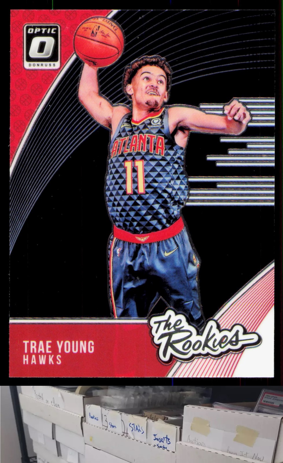 2018-19 Donruss Optic #5 Trae Young The Rookies - CN
