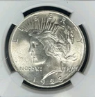 1923 PEACE SILVER DOLLAR ~ NGC - MS 63 ~BEAUTIFUL COIN~REF#01-027