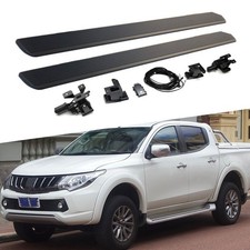 2pcs Electric Running Boards Power Side Steps Fits For Mitsubishi L200 2014-2023