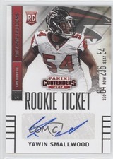 2014 Panini Contenders /247 Yawin Smallwood (Sec Row Seat) #187 Auto 0f8