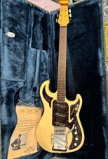 Burns Hank Marvin 40th Anniversary 2004 Electric Guitar - Cream
