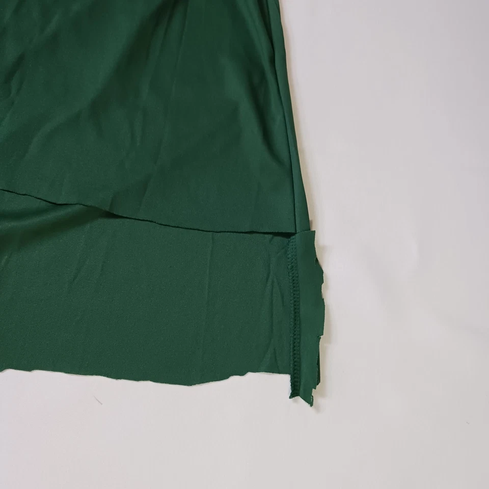 Vestido para mujer Ever-Pretty EE00685-81 verde de un hombro liso sin mangas talla 16 Foto 4 de 4