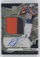 2019 Panini Spectra Rookie Patch Auto 9/99 Riley Ridley #236 Patch Auto ow1