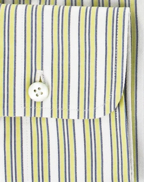 Camisa amarilla Finamore Napoli 15,75/40 Foto 3 de 4
