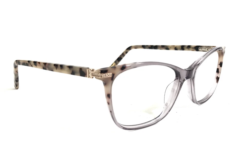 Armações de óculos Ted Baker TW008 GRY cinza olho de gato tartaruga aro completo 53-16-140 - Imagem 2 de 4