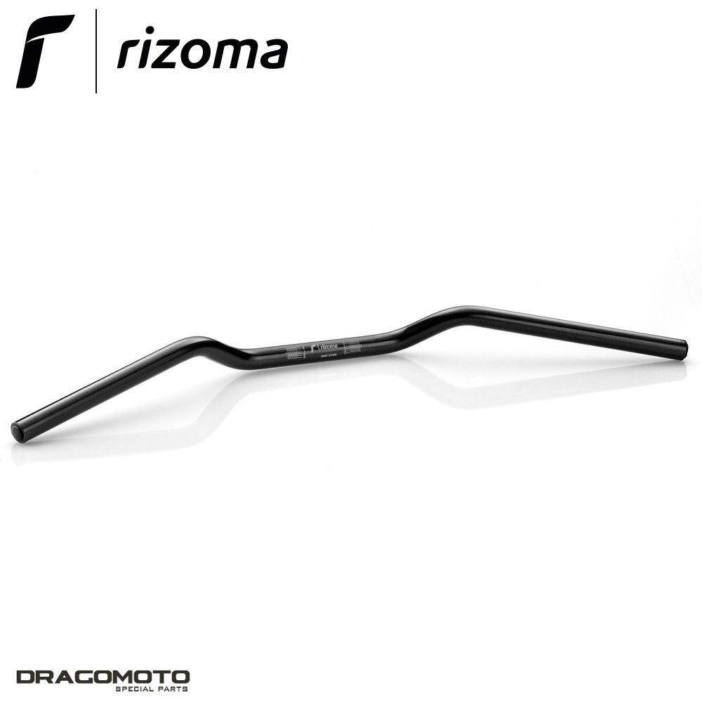 Guidon Kawasaki Z 800 Rizoma MA001B noir en aluminium anodisé
