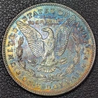 1878-S Morgan Silver Dollar $1 - Beautiful Rainbow Toning! Friday Night Auction!