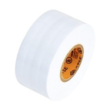Wide White Electrical Tape Waterproof, Industrial Grade Vinyl Roll, 2 in x ...