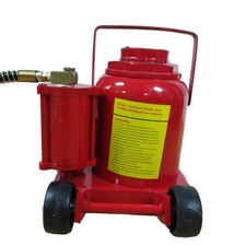 50 Ton Air Manual Pneumatic Hydraulic Bottle Jack Automotive Car Truck Semi