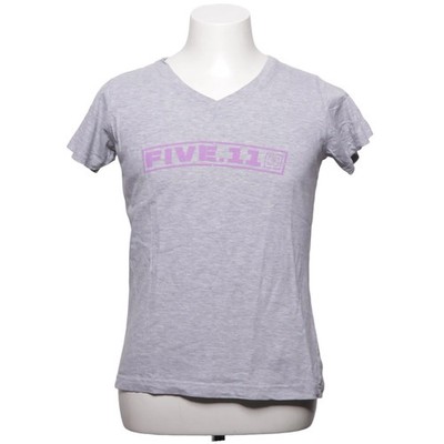 5.11, T-shirt, Größe: M, Grau/Lila, Baumwolle/Viskose, Print, Herren #SGN