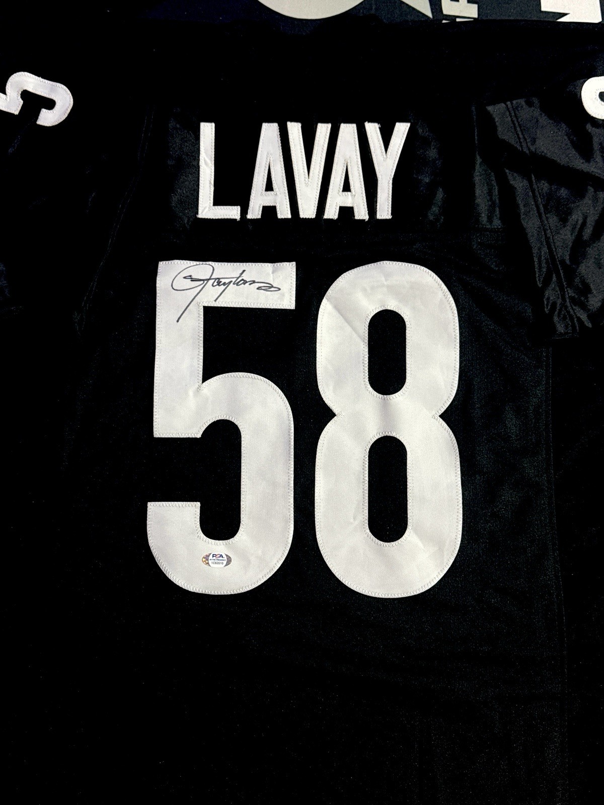 Lawrence Taylor Autographed Signed Jersey Any Given Sunday Levay PSA Certified 