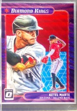 2021 Donruss Optic Ketel Marte Red Wave #30 Diamondbacks