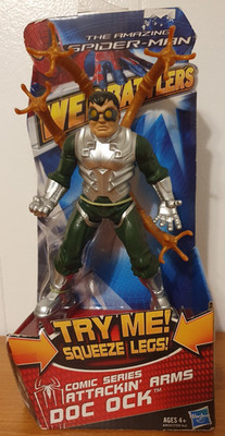 MOC 2012 Amazing Spider Man Web Battlers Doc Ock Dr Doctor Octopus Action Figure