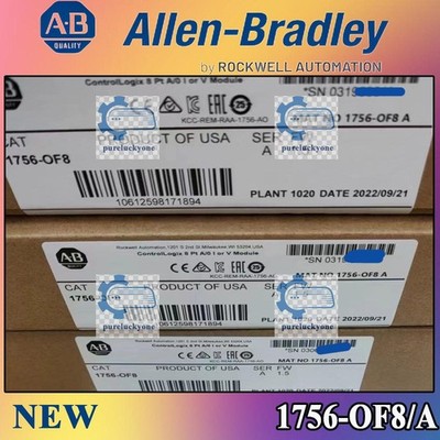 [US Stock RTS] AB  1756-OF8 SER A ControlLogix PLC Output Module 1756OF8