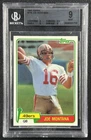 JOE MONTANA BGS 9 1981 TOPPS FOOTBALL #216 ROOKIE CARD RC 49ERS MINT