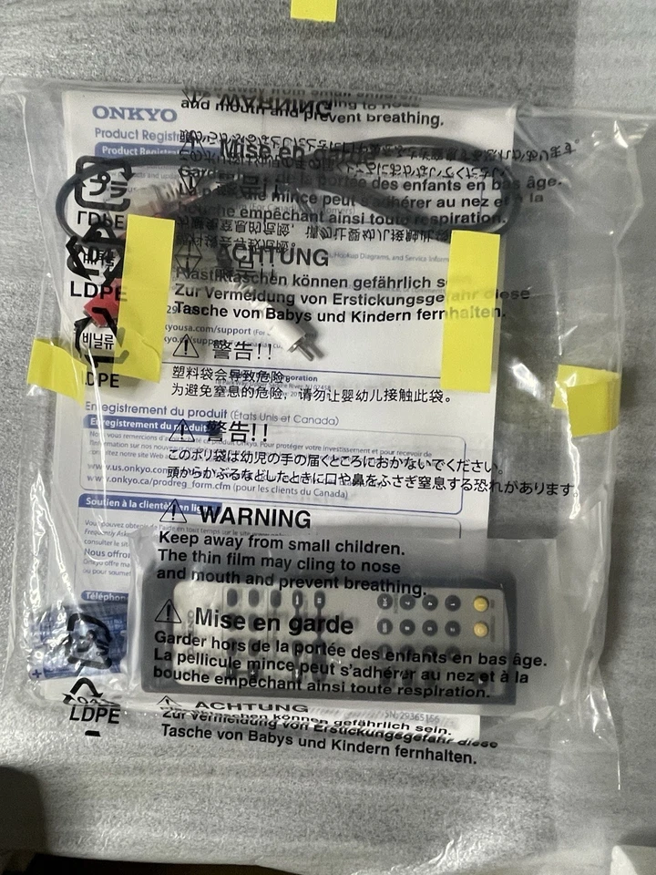 Onkyo DX-C390 6-Disc CD Carousel CD Changer CD Player Back NIB READ - Image 4 of 4