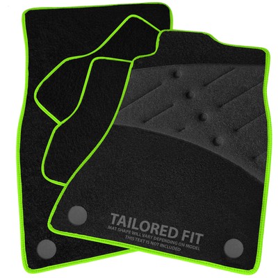 To fit Vauxhall Agila 2nd gen 2008-2014 Tailored Black Car Mats [BFW]