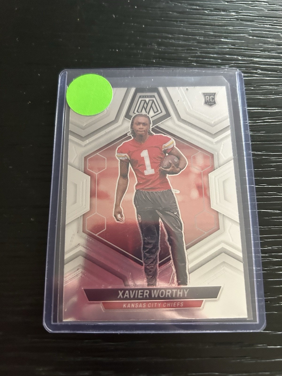 2024 Panini Mosaic - Rookies Silver Prizm #328 Xavier Worthy (RC)