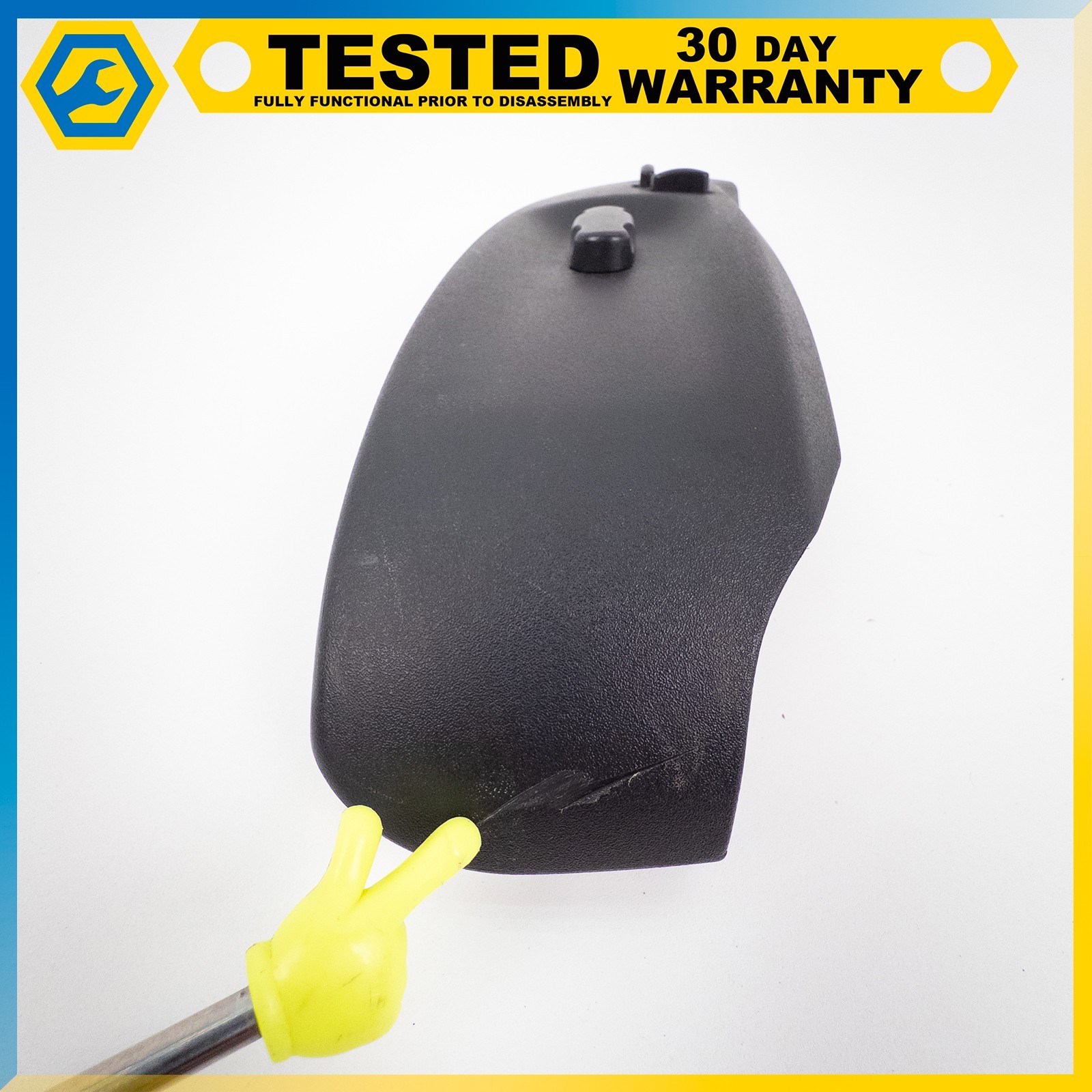 05-13 CHEVROLET CORVETTE C6 FRONT LEFT SEAT CUSHION PANEL SWITCH ASSEMBLY OEM