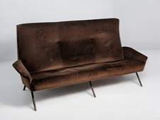 Divano anni '50 in stile Marco Zanuso e Gio Ponti