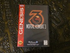Mortal Kombat 3 Sega Genesis, 1995 CIB