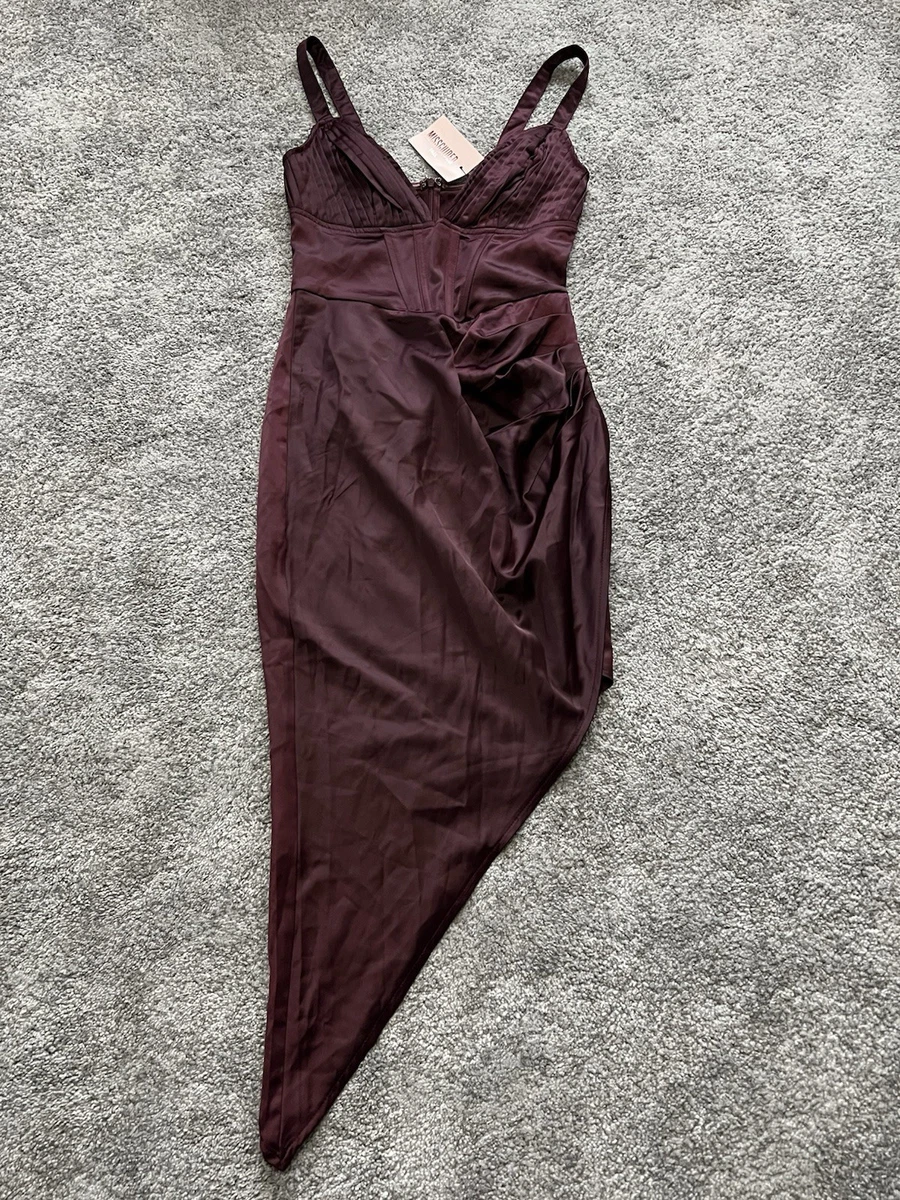Missguided Satin Red Dresses for Women for sale | eBay UK