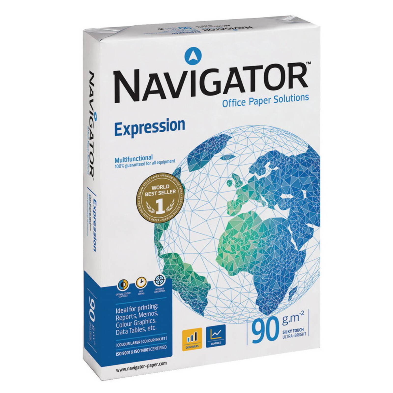 Navigator Expression A4 Paper 90gsm Pack of 2500 NAVA490 NAVA490 - Image 5