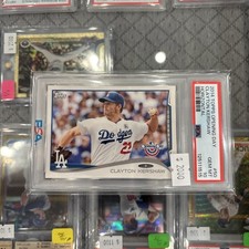 2014 Topps Opening Day Variation #1 Clayton Kershaw SP PSA 10 GEM POP 2