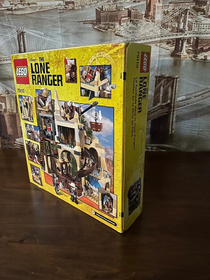 LEGO The Lone Ranger: перестрелка в серебряной шахте (79110) Дикий Запад новый запечатанный снят с производства - Изображение 4 из 4