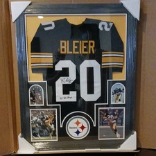 Rocky Bleier Pittsburgh Steelers Autographed Jersey JSA Authenticated Original