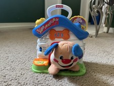 Fisher Price Laugh & Learn Musical Puppy Playhouse Educational Toy With Puppy